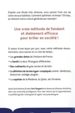 Je révise ma culture générale aux toilettes, Paul Saegaert