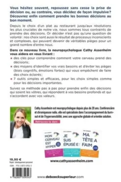 J'hésite. Indécision, procrastination, blocage, compulsions... Le guide pour reprendre le contrôle, Cathy Assenheim