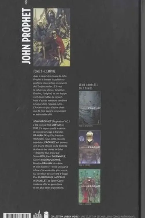 John Prophet Tome 3 : L'empire, Brandon Scott Graham