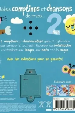 Jolies comptines et chansons de mes 2 ans, Tiago Americo