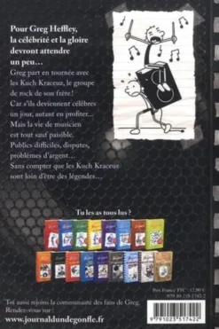 Journal d'un dégonflé Tome 17 : Rock attitude, Jeff Kinney