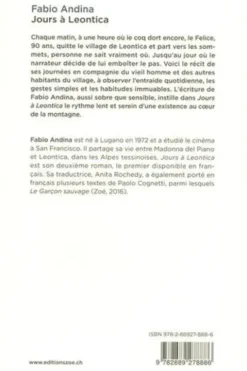 Jours à Leontica, Fabio Andina
