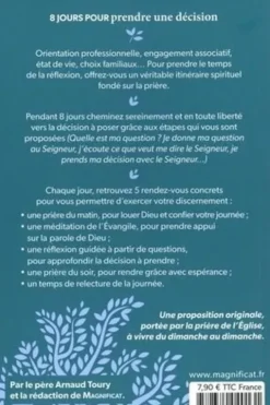 8 jours pour prendre une décision. A l'école de la prière, Arnaud Toury