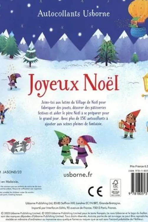 Joyeux Noël. Avec plus de 150 autocollants, Alice Beecham