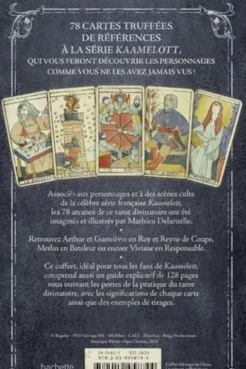Kaamelott, le Tarot. 78 cartes + 1 livre explicatif, Mathieu Delaruelle