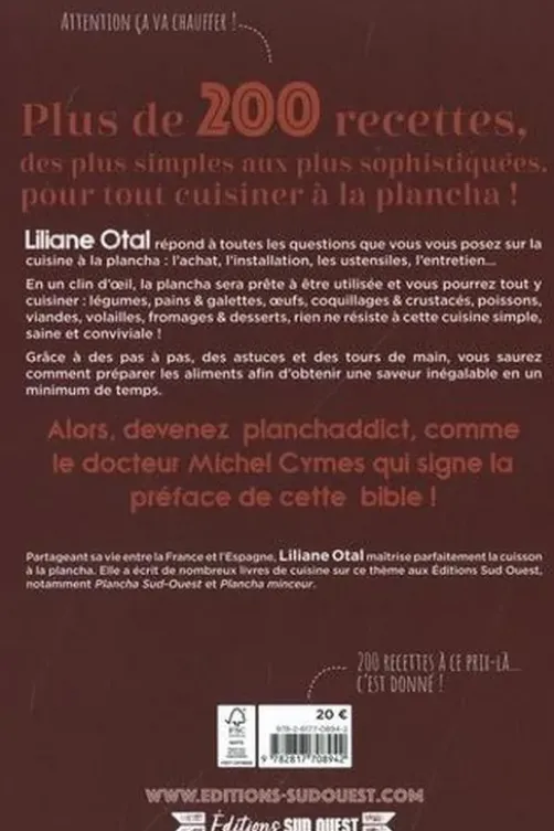 La bible de la plancha, Liliane Otal