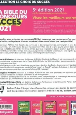 La bible du concours Accès. Edition 2021, Franck Attelan