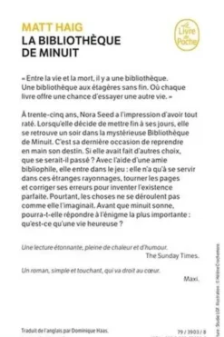 La bibliothèque de minuit, Matt Haig