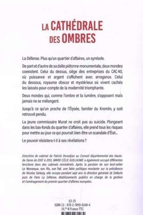 La cathédrale des ombres, Marie-Cécile Guillaume