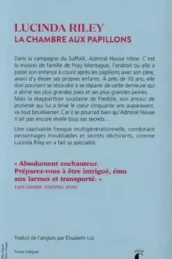 La chambre aux papillons, Lucinda Riley