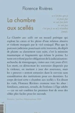 La chambre aux scellés, Florence Rivières
