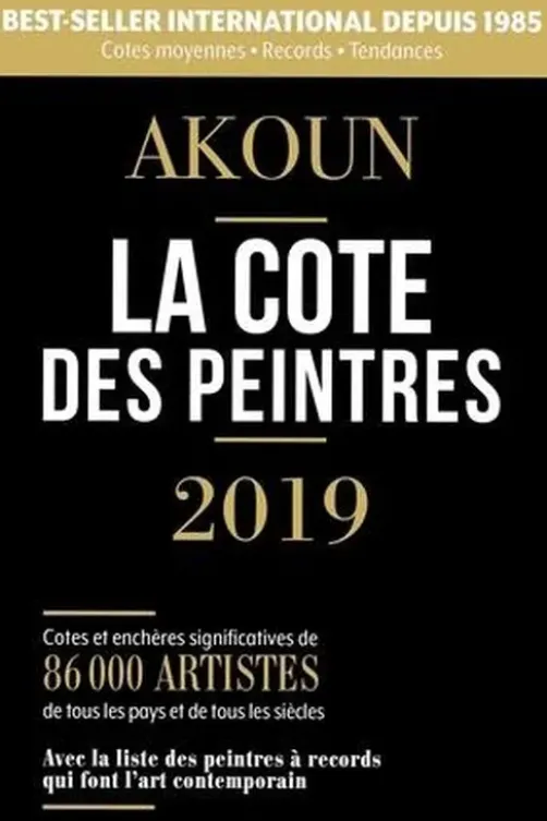La cote des peintres. Edition 2019, Jacky-Armand Akoun