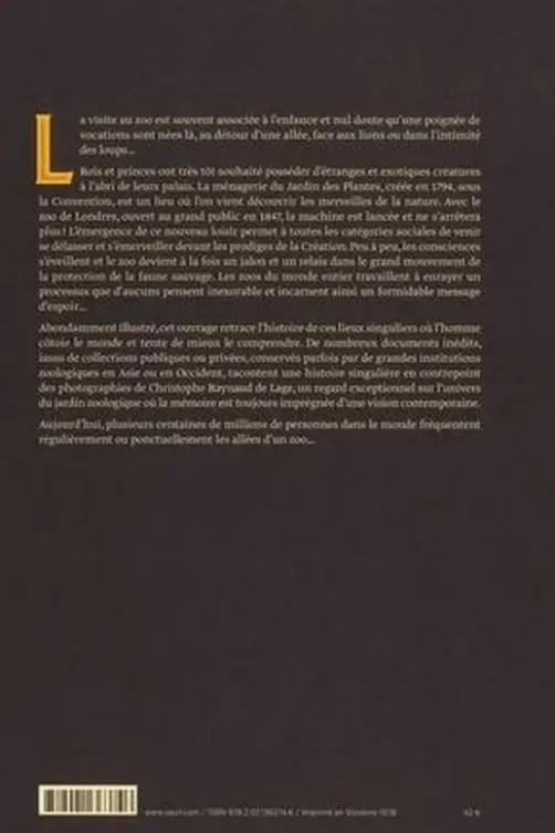 La fabuleuse histoire du zoo, Pascal Jacob
