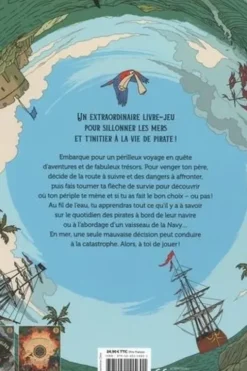 La fantastique aventure du trésor pirate. Fais tourner la flèche qui décidera de ton destin, Emily Hawkins