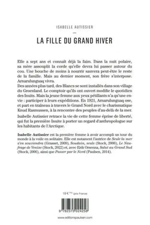 La fille du grand hiver, Isabelle Autissier