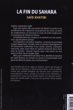 La fin du Sahara, Said Khatibi