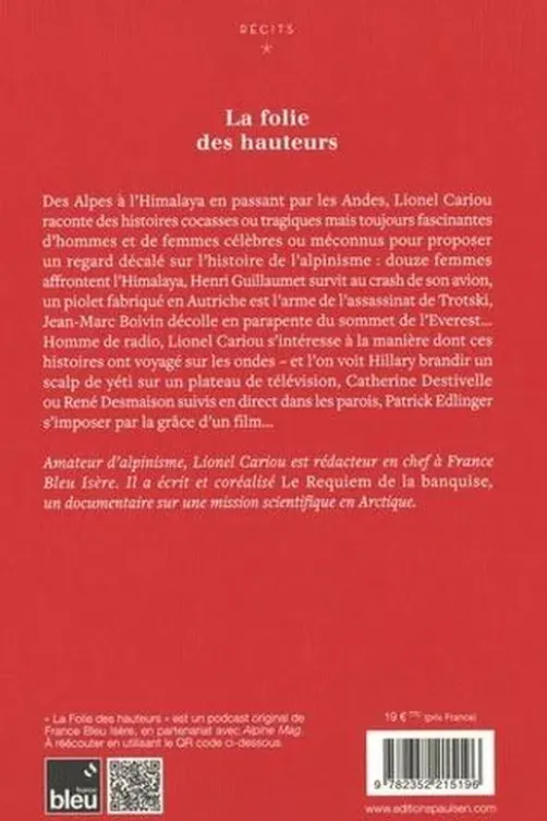 La folie des hauteurs, Lionel Cariou