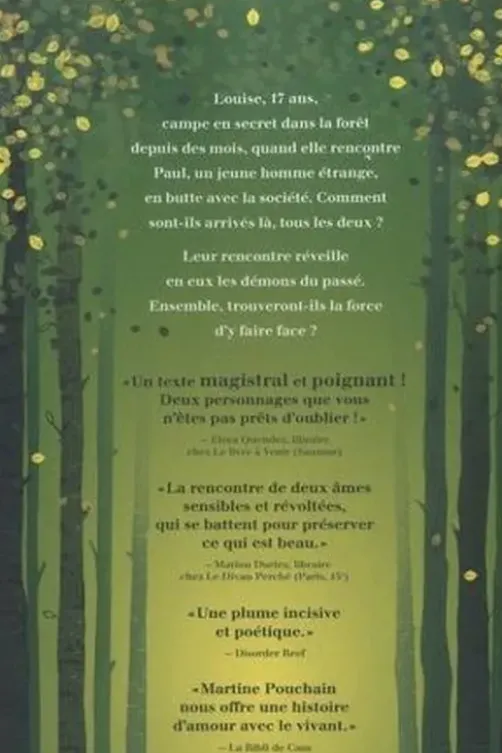 La forêt pour te dire, Martine Pouchain