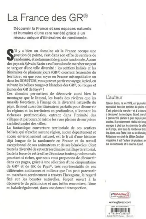 La France des GR, Sylvain Bazin