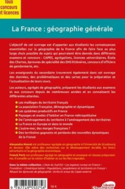 La France : géographie générale, Alexandra Monot