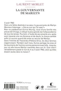 La gouvernante de Marilyn, Laurent Morlet