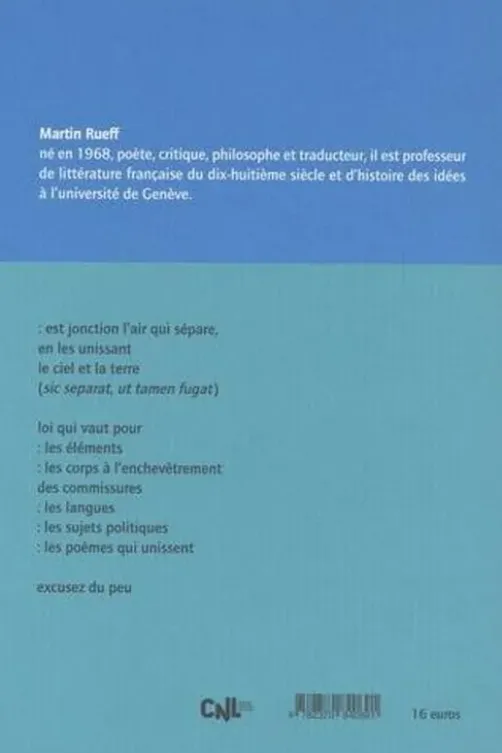 La jonction, Martin Rueff