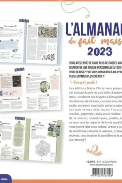L'almanach du fait-maison. Plus de 300 idées pour une année bien chez soi, Edition 2023, Frédérique Alexandre