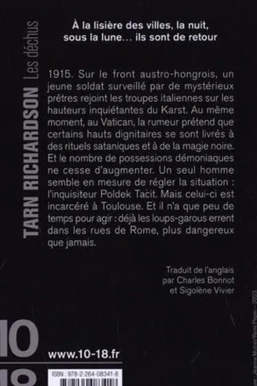 La Main noire Tome 2 : Les Déchus, Tarn Richardson