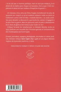 La maladie blanche, Karel Capek