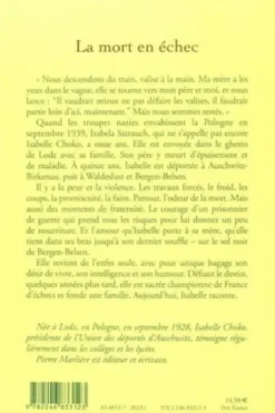 La mort en échec, Isabelle Choko