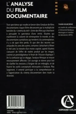 L'analyse du film documentaire, Yann Kilborne