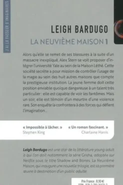 La neuvième maison, Leigh Bardugo