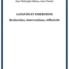 Langues et insertions. Recherches, interventions, réflexivité, Aude Bretegnier