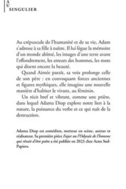 L'Apocalypse d'Adam et Aimée, Adama Diop