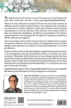 La portée des mots dans une vie. Oser la communication saine et bienveillante, Jean-Guy Rochefort