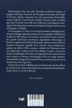 La poésie du Portugal des origines au XXe siècle. Edition bilingue français-portugais, Max de Carvalho