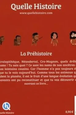 La Préhistoire. Les premiers pas de l'homme, Claire L'Hoër