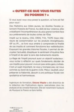 La rage de l'impôt. Matraque, révolte fiscale : comment y remédier, Simone Wapler