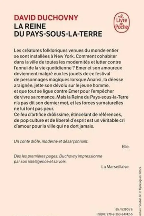 La reine du Pays-sous-la-terre, David Duchovny