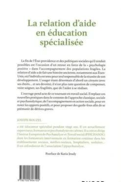 La relation d'aide en éducation spécialisée, Joseph Rouzel