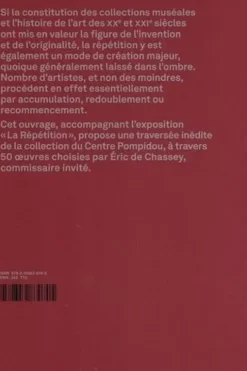 La répétition, Eric de Chassey