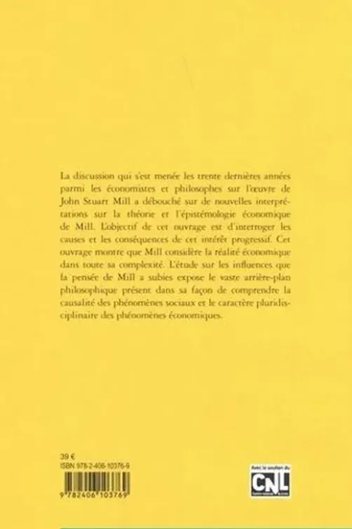 L'arrière-plan philosophique de l'économie politique de John Stuart Mill, Cinla Akdere