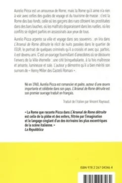 L'arsenal de Rome détruite, Aurelio Picca