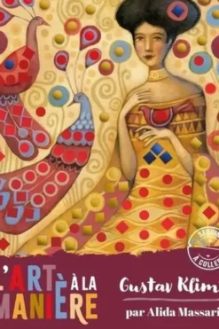 L'art à la manière de Gustav Klimt. Etui avec 4 tableaux à décorer et 700 sequins, Alida Massari