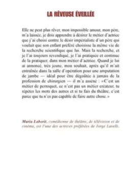 La rêveuse éveillée, Maria Laborit