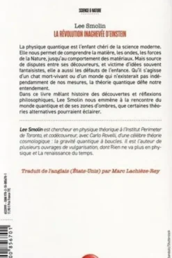La révolution inachevée d'Einstein. Au-delà du quantique, Lee Smolin