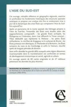 L'Asie du Sud-Est. 4e édition, Rodolphe De Koninck