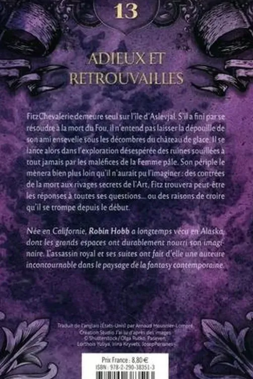 L'Assassin royal Tome 13 : Adieux et retrouvailles, Robin Hobb