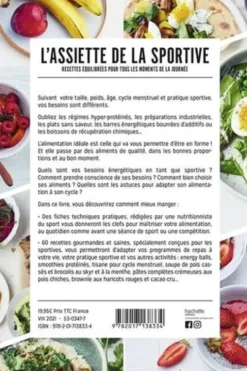 L'assiette de la sportive. Recettes équilibrées pour tous les moments de la journée, Coralie Ferreira
