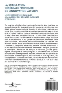 La stimulation cérébrale profonde de l'innovation au soin. Les neurosciences cliniques à la lumière des sciences humaines et sociales, Marie Gaille